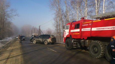 Участника ДТП рядом с Малой Валяевкой увезли на скорой