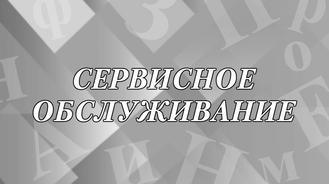 Что подразумевается под сервисным обслуживанием?