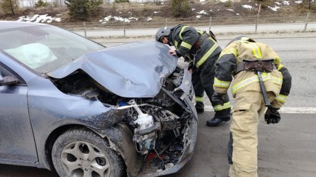 В Городищенском районе столкнулись УАЗ и Kia