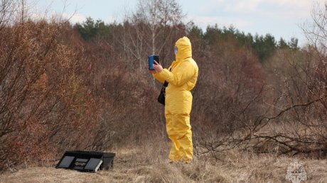 В Пензенской области спасатели «потушили» природный пожар