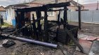 В Кузнецке 7 пожарных тушили хозпостройку на улице Строителей
