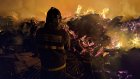 В Никольском районе 3 дня тушили горевшую свалку
