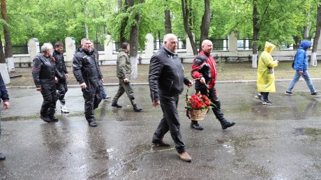 Министр здравоохранения области возглавил мотопробег медиков