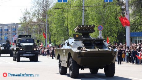 В праздновании Дня Победы приняли участие 130 000 жителей Пензы