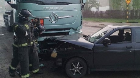 В Пензенской области 13-летний подросток сел за руль и попал в ДТП