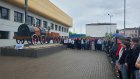 На Привокзальной площади появилась копия первого российского паровоза