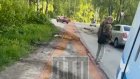 В Пензе маршрутка попала в тройное ДТП