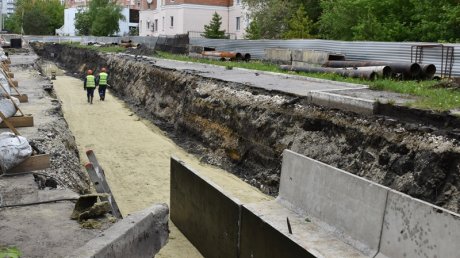 Стало известно, когда завершат замену труб на Жемчужной и Малой Бугровке
