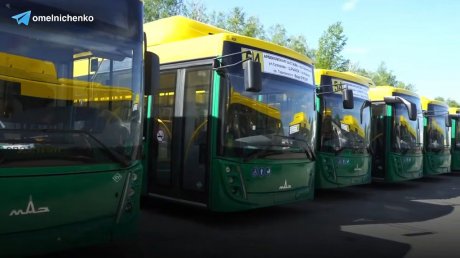 Губернатор: На маршрут № 54 вышли первые новые автобусы