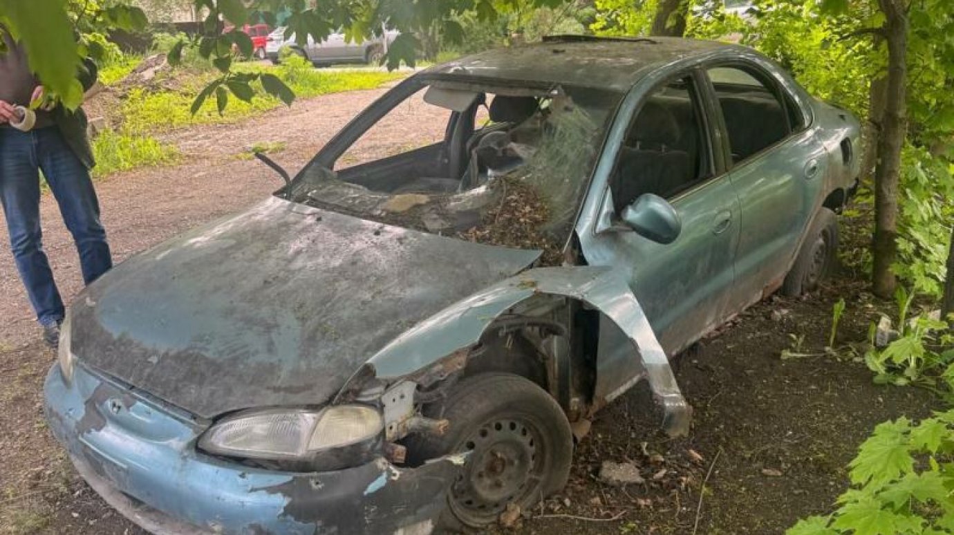 Автохлам: с улиц Пензы забрали 13 брошенных машин