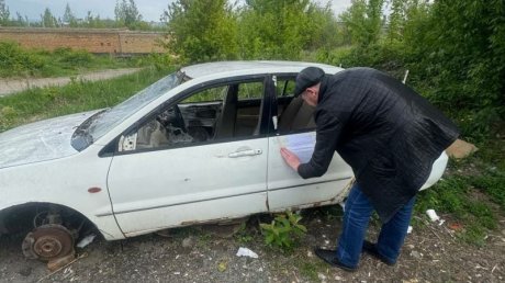 Автохлам: с улиц Пензы забрали 13 брошенных машин