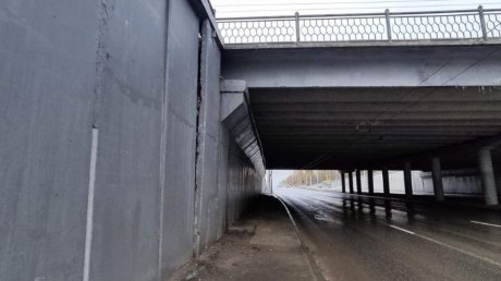 В Пензе выделят деньги на ремонт стенки путепровода на Карпинского