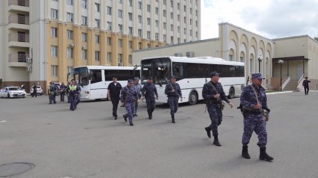 Полицейские вернулись в Пензу с Северного Кавказа