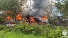 В Кузнецком районе 78-летний дачник пострадал при пожаре