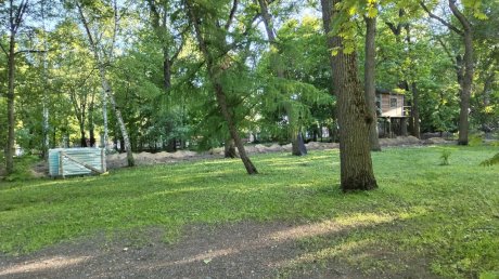 Объяснен поздний старт работ по благоустройству парка Белинского