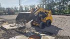 На ул. Яшиной строят разворотное кольцо и стоянку для автобусов