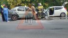 В Нахаловке людям пришлось тушить машины после ДТП