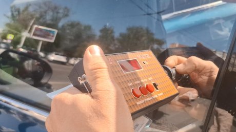 В Пензе полицейские наказали водителей за тонировку