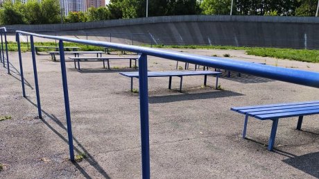 В Пензе завершился ремонт велотрека «Сатурн»