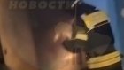 При пожаре на улице Ульяновской спасли женщину