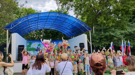 Кузнечане отпраздновали День России в городском парке