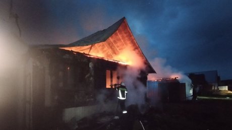 В Городищенском районе произошли 2 сильных пожара