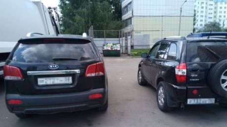В Пензе наказали 87 автовладельцев, помешавших вывозу мусора