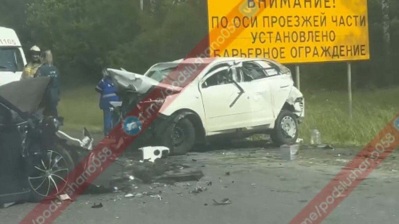 Очевидцы сообщили о серьезной аварии в Городищенском районе