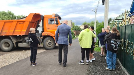 В Железнодорожном районе Пензы ремонтируют дороги
