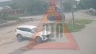 Момент серьезного ДТП в Кузнецке попал на видео