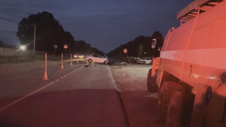 В ДТП под Кузнецком пострадали двое детей