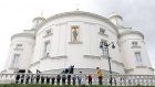 На Спасском соборе появилась новая мозаичная икона