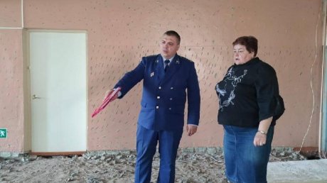 Капремонт школы в с. Студенка значительно отстает от графика