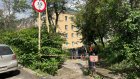 В Пензе начался ремонт лестницы в районе «Детской библиотеки»