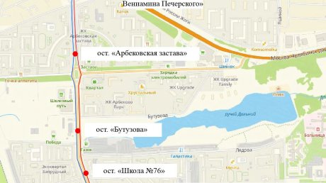 С 3 июля до улицы Яшиной пустят автобусы и троллейбус