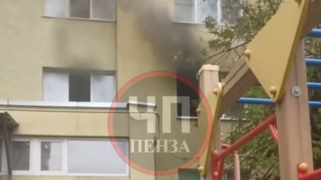 В Пензе при пожаре на Фабричной пострадал мужчина