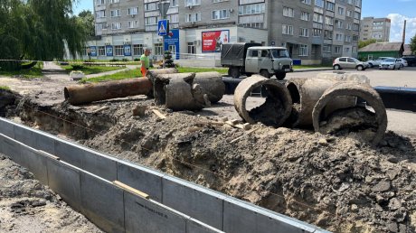 Назван срок открытия ул. Стекловской в Кузнецке после ремонта