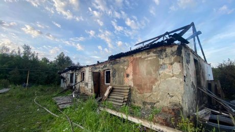 В Каменском районе гость погиб при пожаре в доме односельчанина