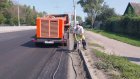 В Пензе продолжается ремонт дороги на проспекте Победы