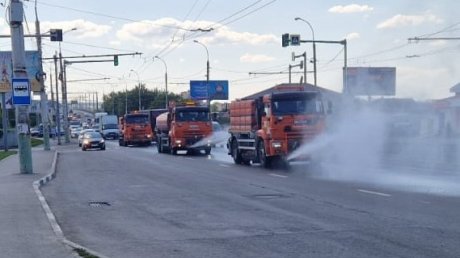 В Пензе изменят количество рейсов поливальных машин