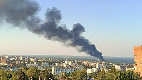 Пожар на Пензенской ТЭЦ-1: отключены свет и горячая вода