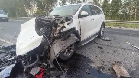 В ДТП с 4 автомобилями в Спасском районе погибли 2 человека