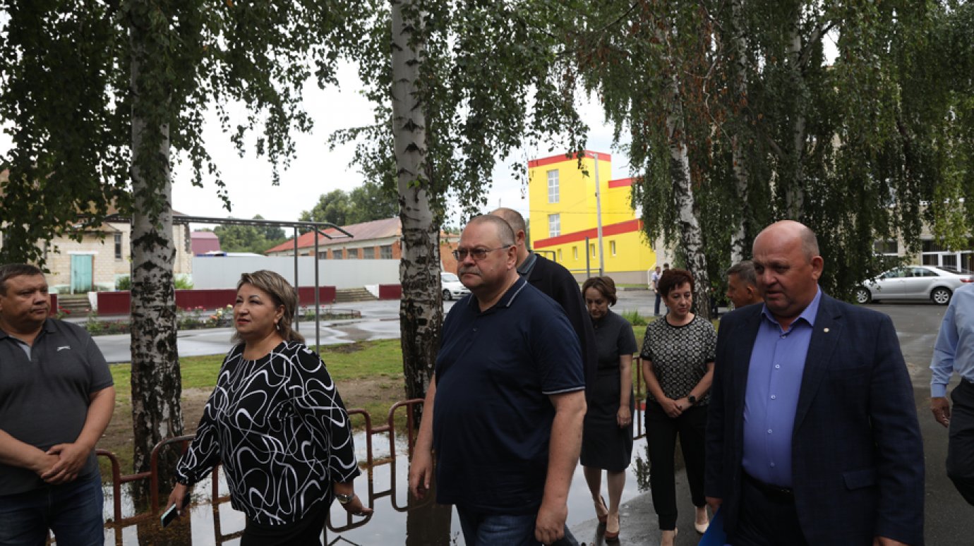 Губернатор посетил Русский Камешкир, Неверкино, Лопатино и Шемышейку