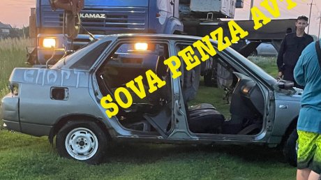 В Междуречье утопили легковой автомобиль