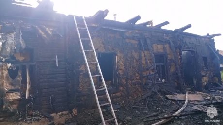 В Верхнем Ломове в сгоревшем доме нашли тела 2 женщин