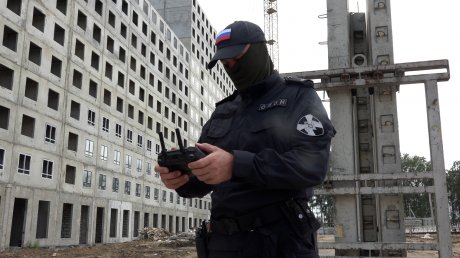 В Пензе перемещения мигрантов по стройкам проконтролировали БПЛА