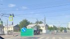 На перекрестке в Терновке перекрыли часть дороги