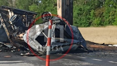 Очевидцы сообщили о страшной аварии в Пензенском районе