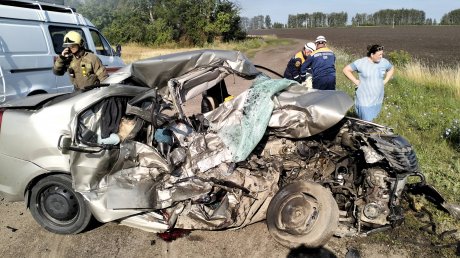 Появились новые кадры с места трагедии в Пензенском районе