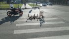 Провалу на улице Ленинградской в Пензе исполнился месяц